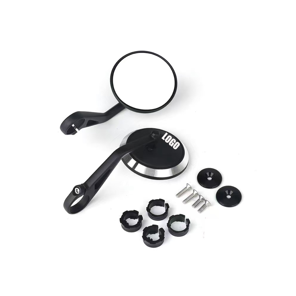 Espelho retrovisor para guidão de motocicleta, espelho final para Triumph Rocket 3Daytona 660 Daytona 675 Bobber T120 Street Trident 660: Verde exército