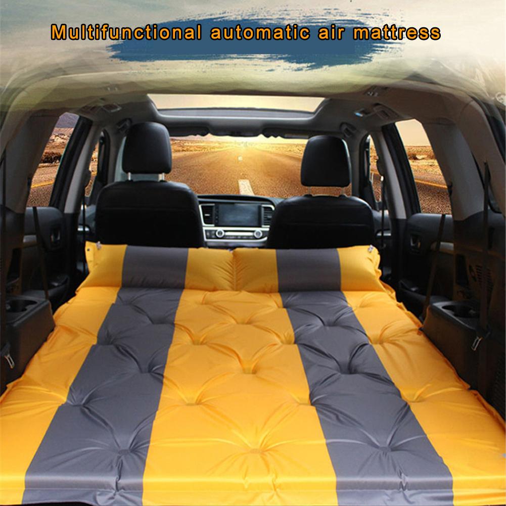 Car Camping Air Mattress Auto Blow Up Bed Inflatable Mattress Raised Airbed car bed