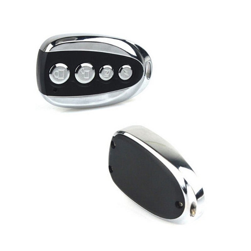 Télécommande sans fil contrôle automatique Clone porte Garage porte réplicateur métal 4 boutons Portable clé copie télécommande