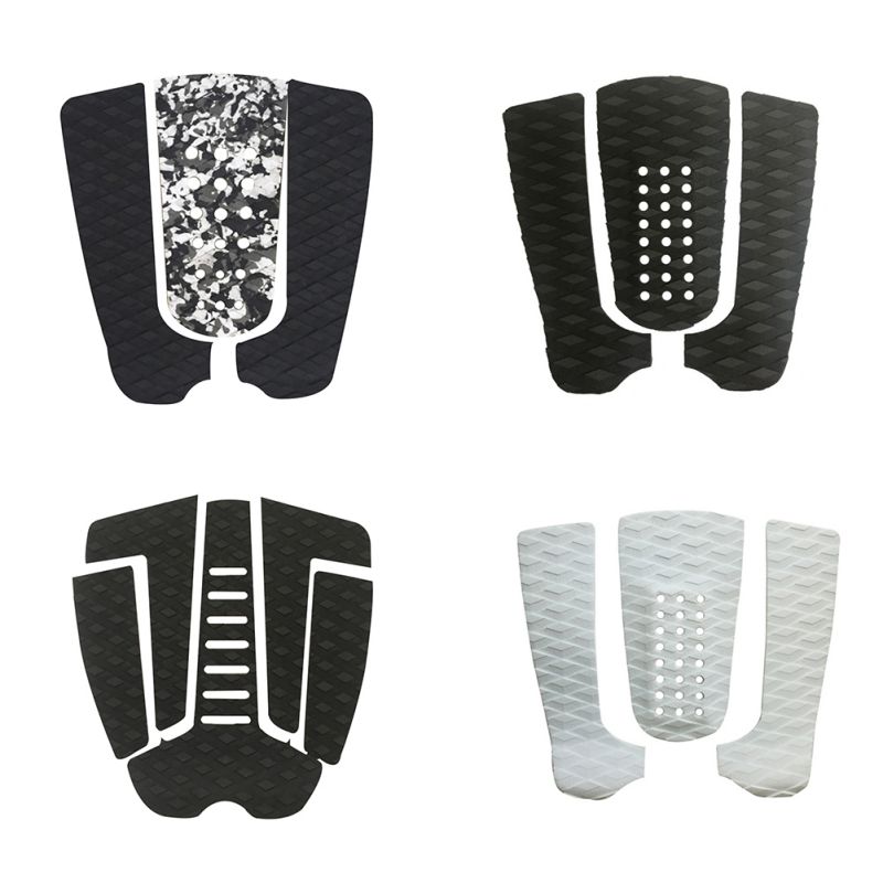 Surfboard Traction Tail Pads Anti-slip Corrosion Resistant Adhesive Grips Surf Deck Tail Pads Surfboard Pads