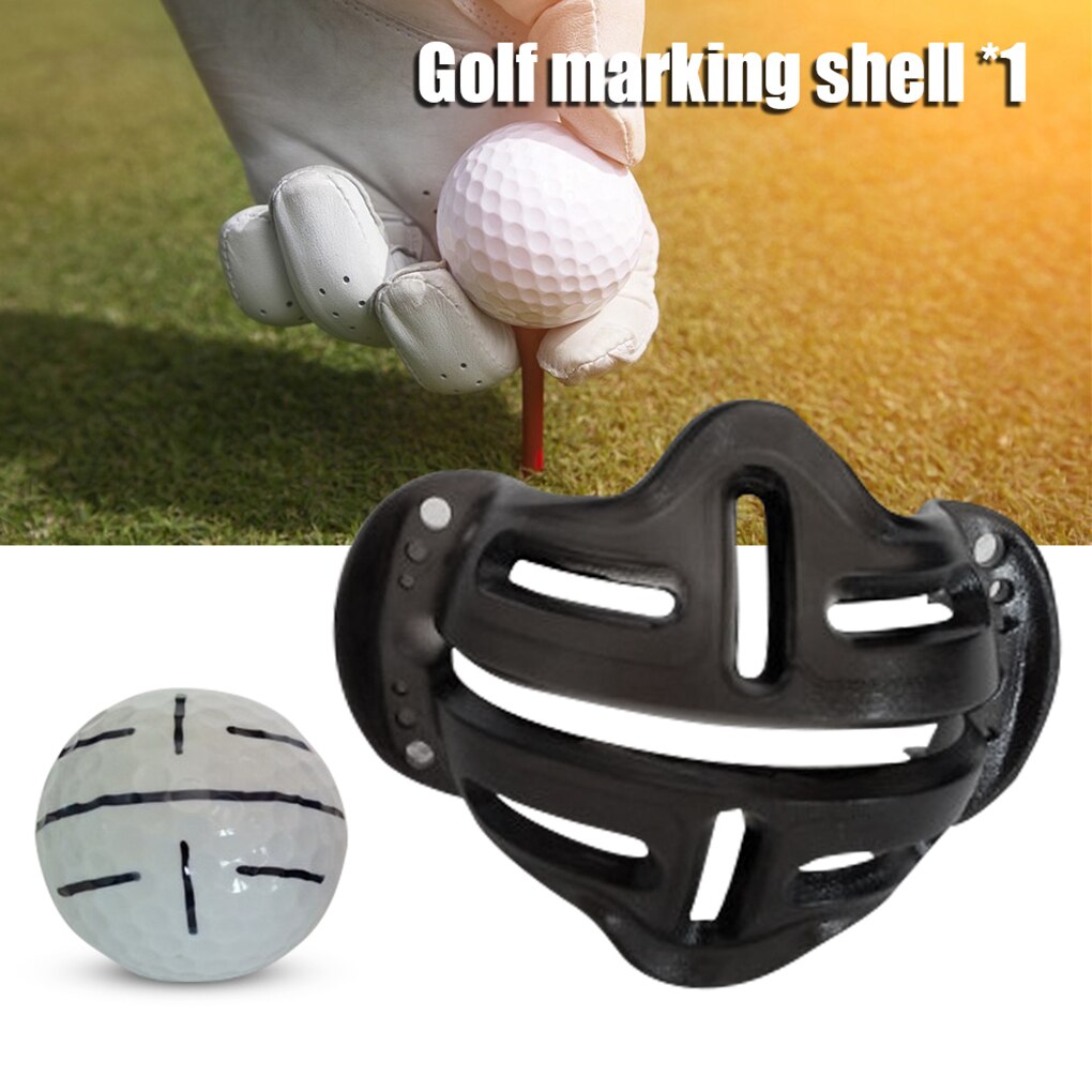 Golf Ball Alignment Line Marker Marks Template Draw Template Linear Putt Positioning Ball Mark Alignment Putting Clip Tools