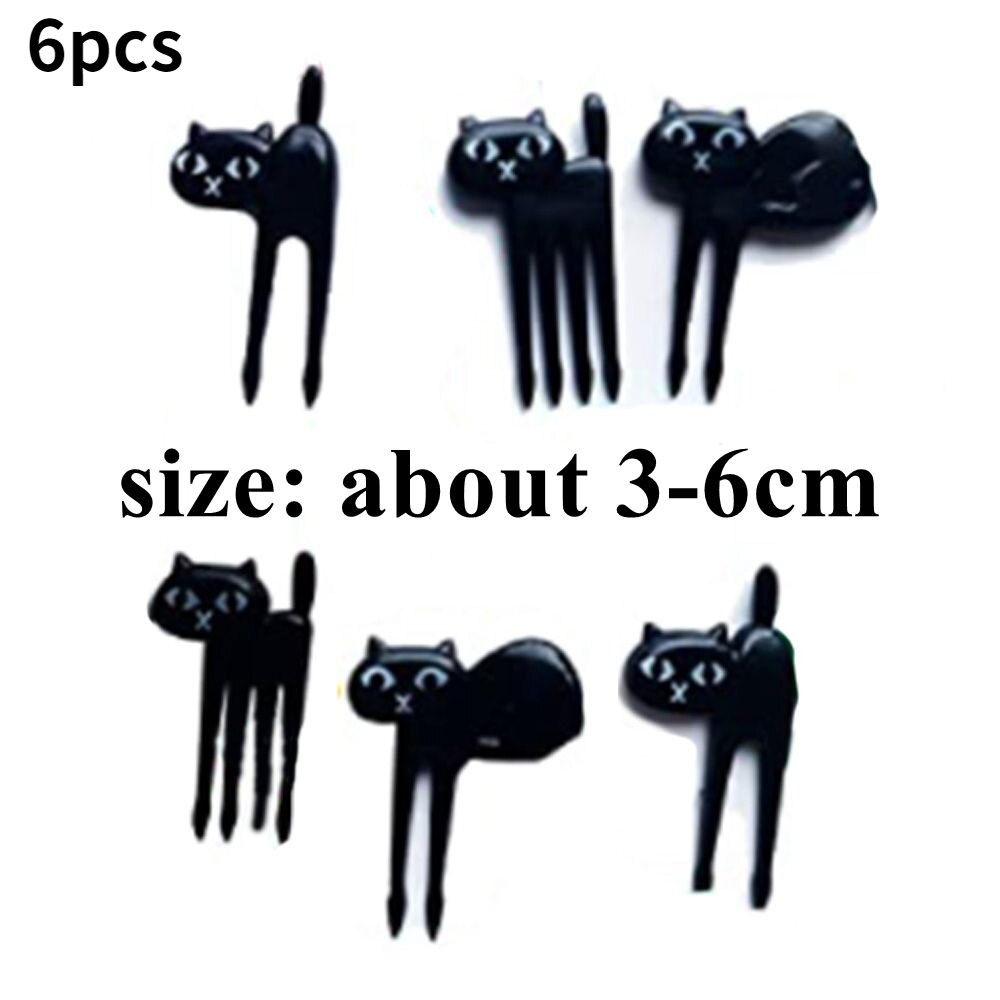10/30Pcs Bento Gemüse Geschirr Nette Mini Kleinkind Kinder Obst Gabeln Zahnstocher Kinder Essen Picks Cartoon Tier Bauernhof: 8