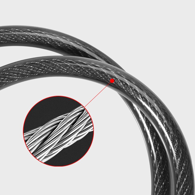 Bike Lock, Bike Locks Cable Lock Coiled Secure Keys Bike Cable Lock