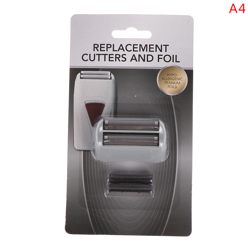 Hair Clipper Replacement 3D Intelligent Floating Shaving Blades Shaver Head Sets For Andis Gold/Sliver: Burgundy