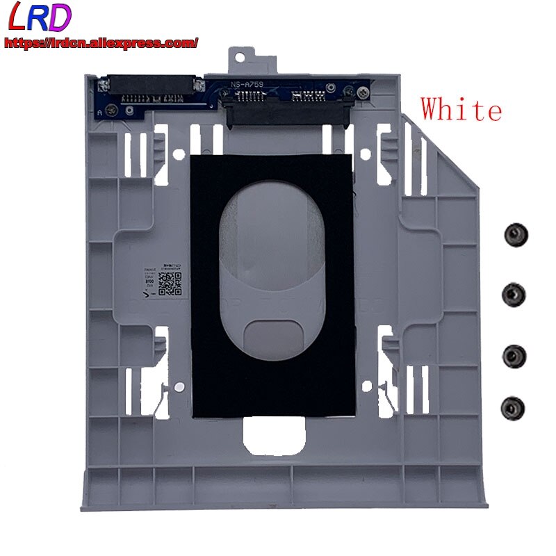 Disco Duro SSD Caddy para ordenador portátil, soporte de bandeja para Lenovo 310-14 320-14 330-14 510-15 520-15 310-15 320-15 Series 330-15: White