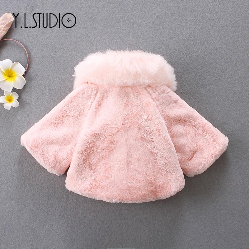 Herfst en Winter Vrouwelijke Baby Glimlach Gezicht Mantel Trui Leuke Glimlach Warme Jas Kid Winter Jas Meisjes Meisjes Puffer jas