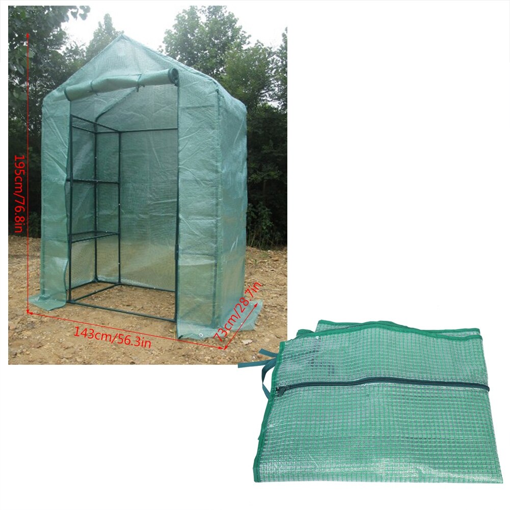 Plastic Portable Garden Green House Warm Greenhouse Flower Plants Gardening Outdoor Keep Warm Keep Out Bugs Green House
