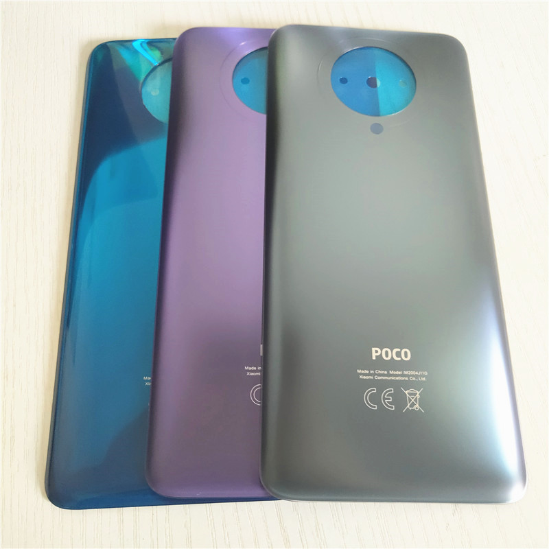 Voor Xiaomi Poco F2 Pro Batterij Cover Terug Glas Achterpaneel Behuizing Deur Case Reparatie Onderdelen Voor Poco F2 Pro batterij Cover