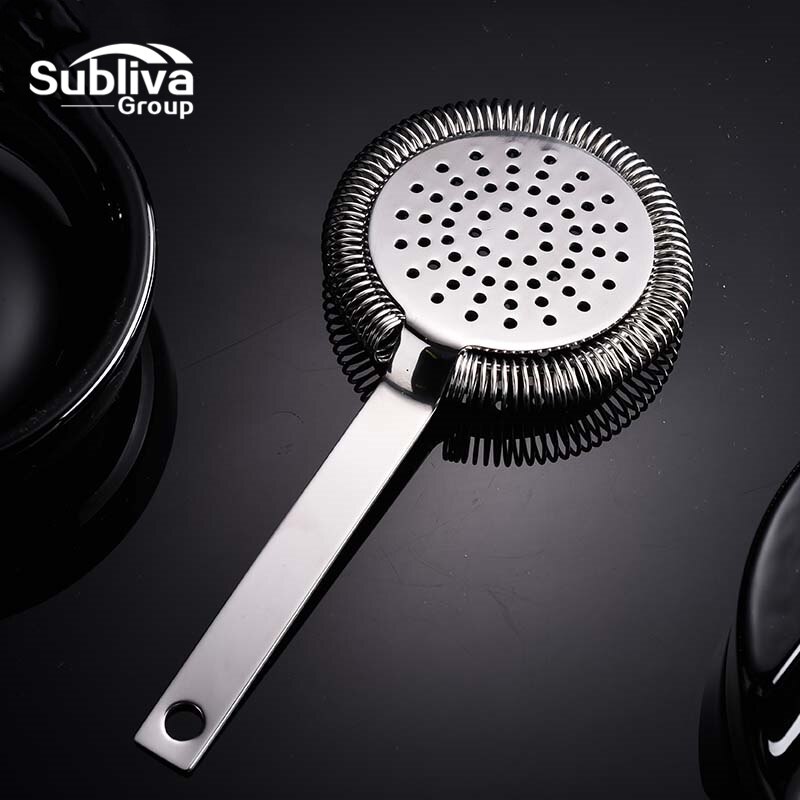 Hawthorn Cocktail Strainer Stainless Steel Bar Strainer Bar Tools Bartender Bar Wire Mixed Drink Ice Strainer