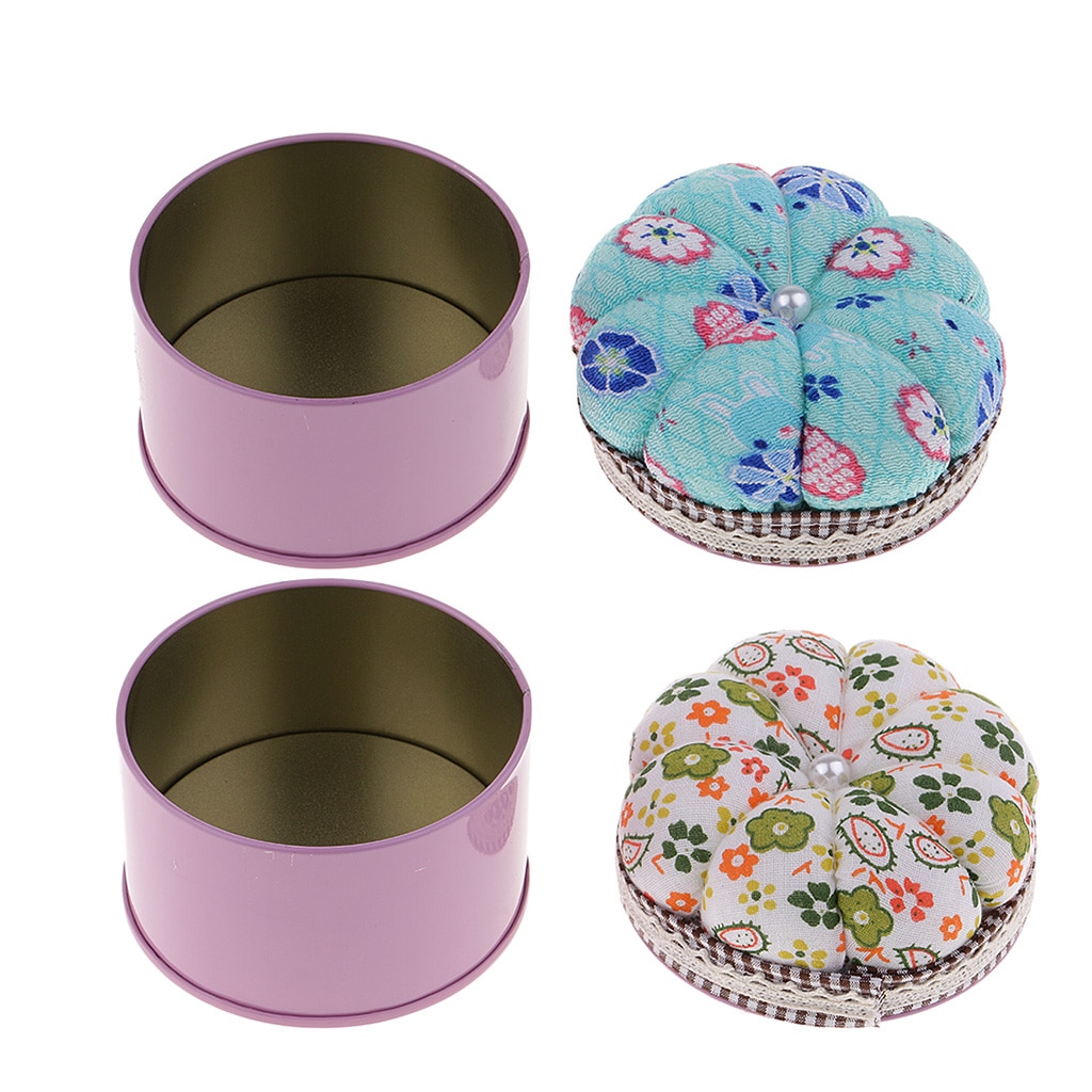 Needle Pin Cushion with Storage Case for DIY Sewing Quilting Needlework Craft