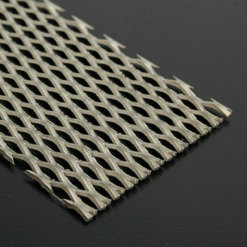 50mm x 165mm 0.5mm Recycled Metal Titanium Mesh Sheet Electrode for Electrolysis