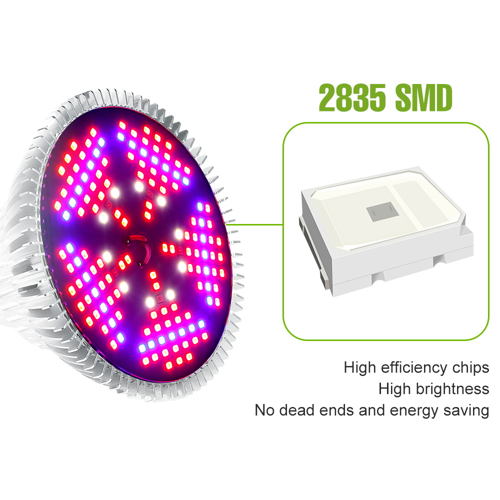 150W E27 LED plante poussent ampoule spectre complet E14 semis de légumes floraison Fruite culture hydroponique lampe de culture