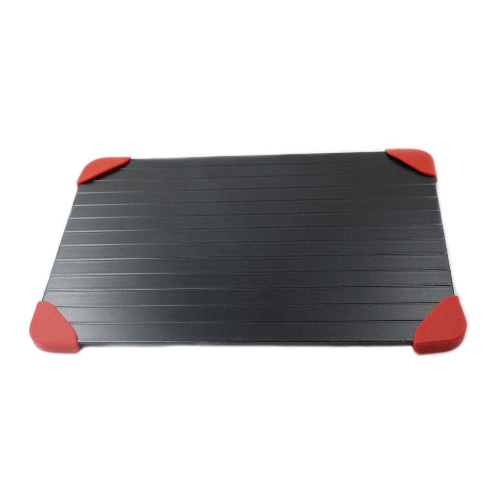 Quick defrosting tray magic metal plate safe defrosting tray quick defrosting meat fish sea food kitchen cooking gadget t
