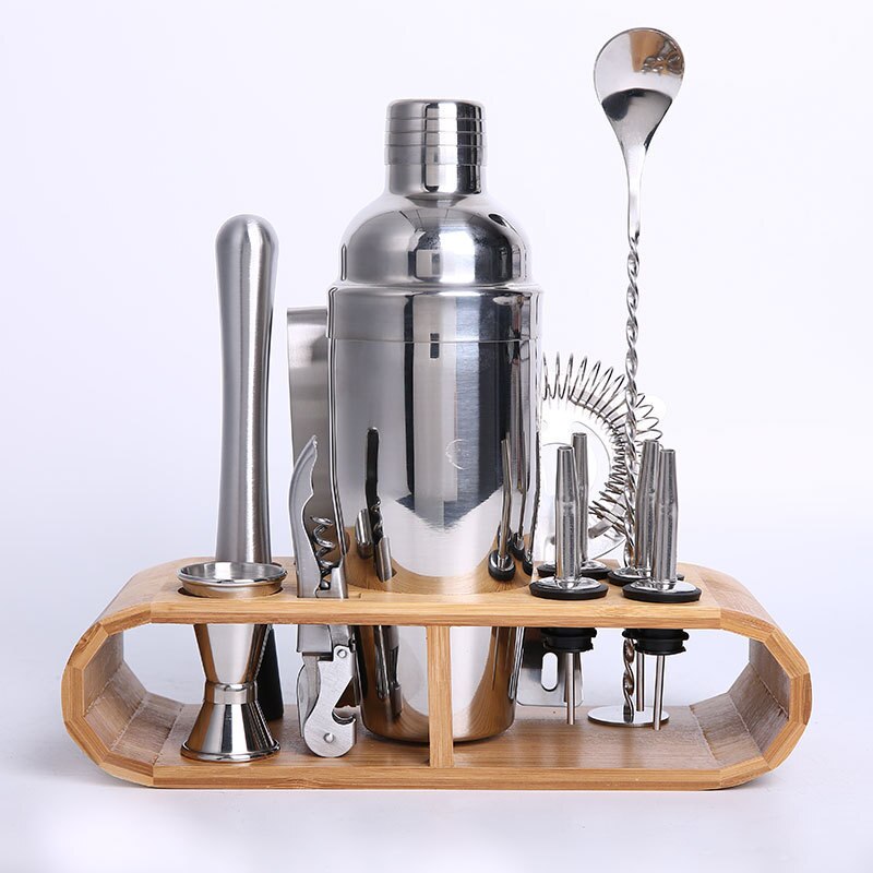 Bartending Kit Cocktail Shaker Set Kit Barman Kit Shakers Rvs 12 Stuk