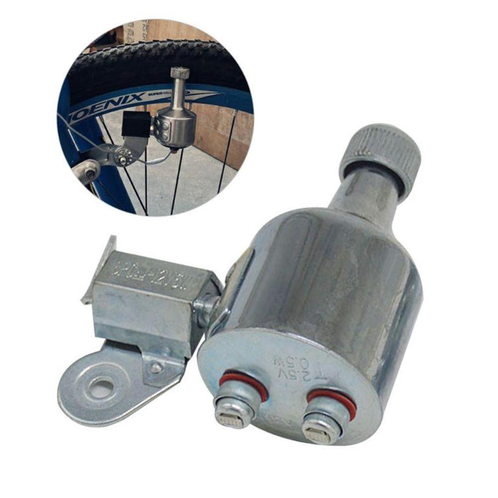 Dinamo trasero de 12V 6W motorizado, luz trasera, , generador de luz de fricción para bicicleta al aire libre, Universal, Easy Head In Y8Z6