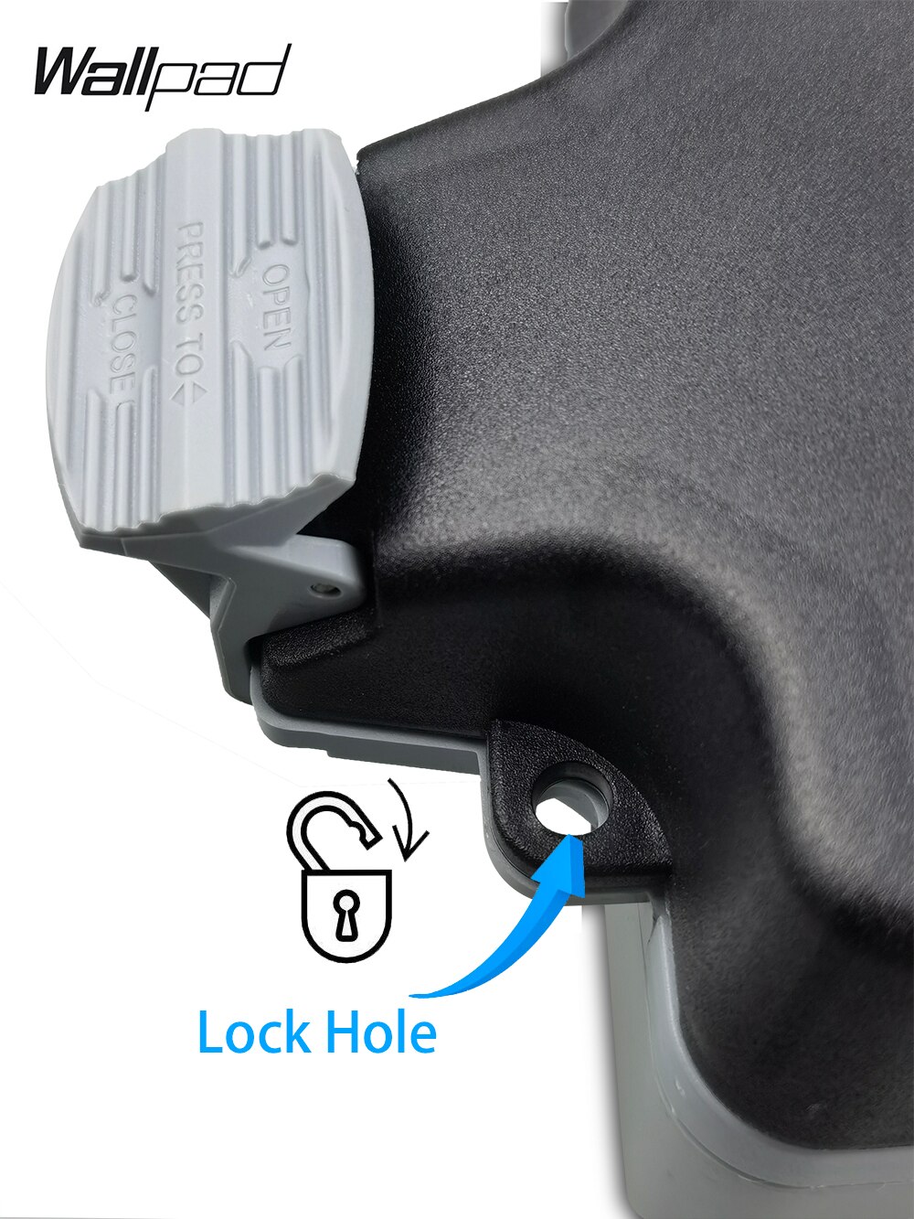 Single Waterproof Wall Switch Socket Box IP66 Weatherproof Outdoor Bathroom Fits 86x86mm Panel