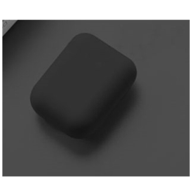 Macaron Inpods 12 UP Version Touch Key Matte Wireless Bluetooth 5.0 Headphones Stereo Earphones Earbuds i11 i12 Tws for Xiaomi: matte black