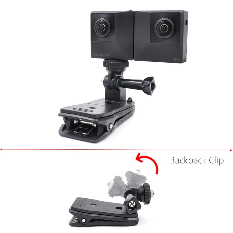 Futerał silikonowy pokrowiec ochronny obudowa ochronna pyłoszczelna czapka futerał do przechowywania folia ekranowa uchwyt do Insta360 One X2 X akcesoria: Backpack Clip
