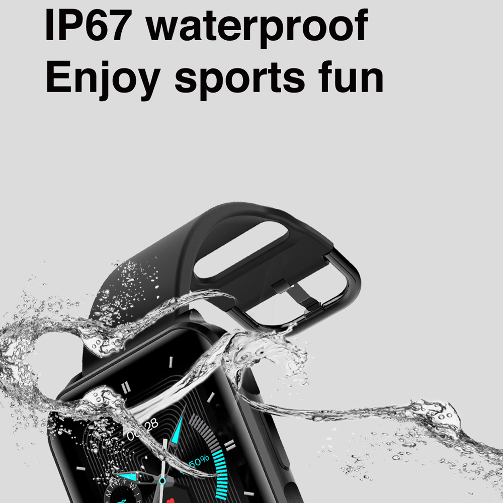 Original Lenovo S2 Pro Smartwatch 1.69'' HD Screen Waterproof Fitness Tracker Heart Rate Monitor Sleep Monitoring Smart Watch