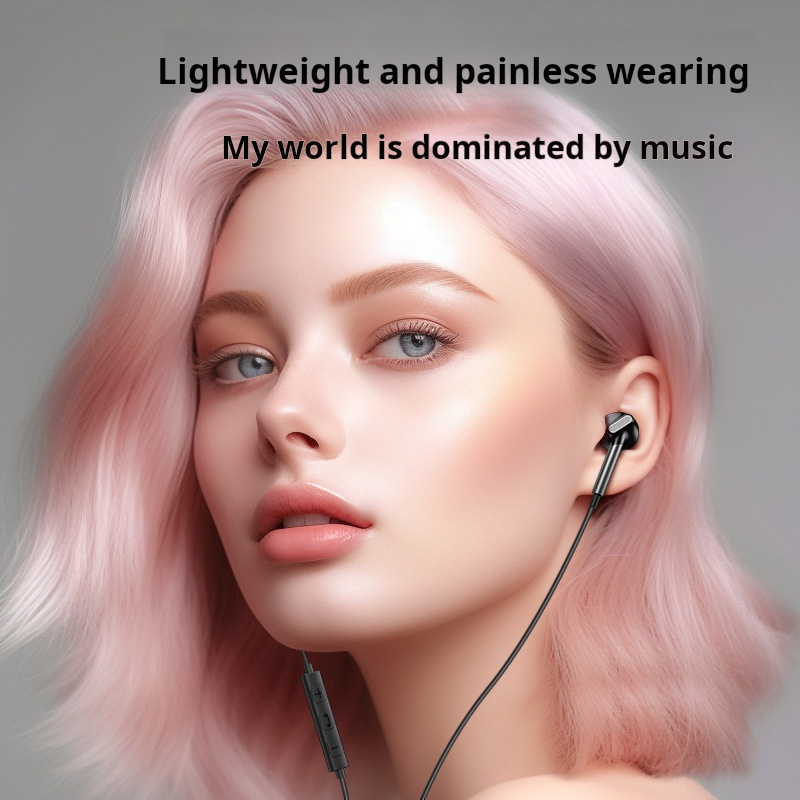 2025 nowy zestaw słuchawkowy XIAOMI dźwięk przestrzenny radio Hifi słuchawki przewodowe 3.5mm/type-c douszne słuchawki sportowe do gier z mikrofonem słuchawki douszne