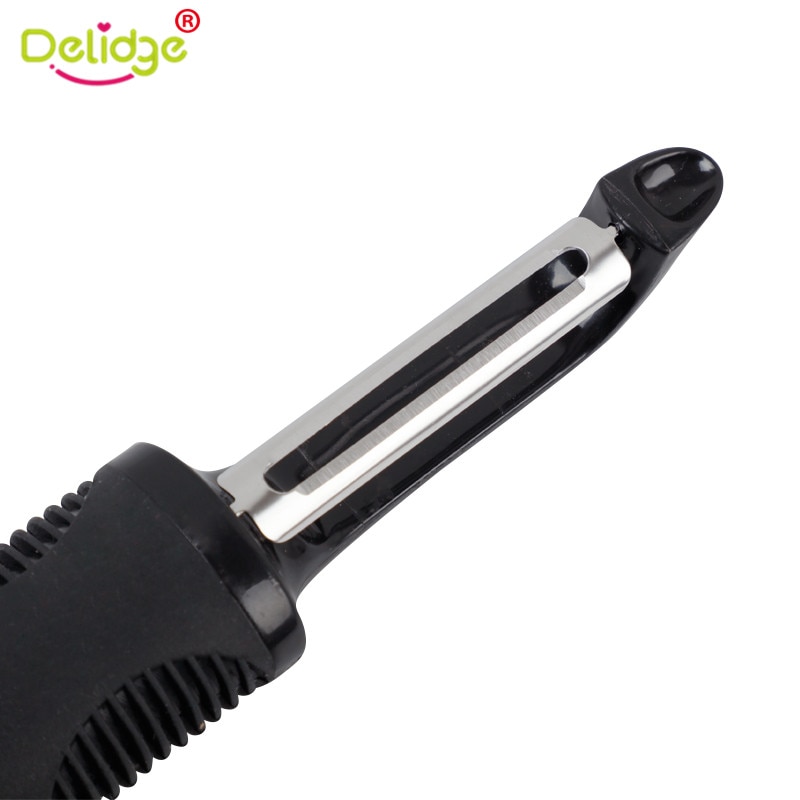 Delidge 1pc Groente Peelers Rvs Draaibare Twin Blades Aardappel-eye Remover Fruit Zesters Keuken Tool