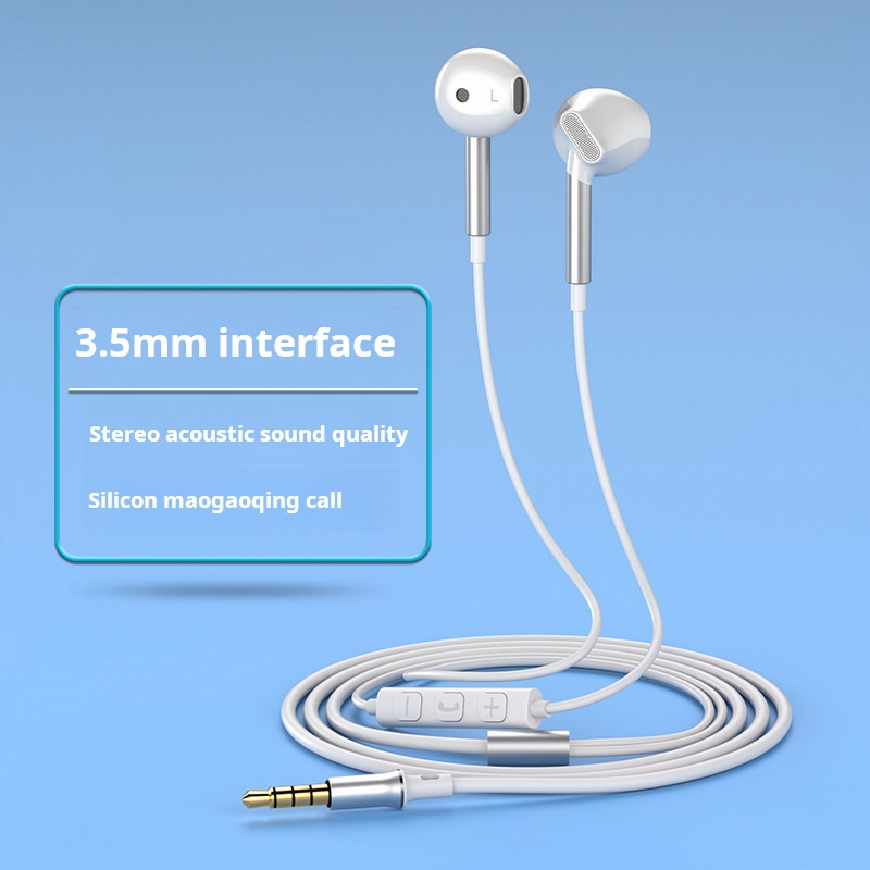 2025 nowy zestaw słuchawkowy XIAOMI dźwięk przestrzenny radio Hifi słuchawki przewodowe 3.5mm/type-c douszne słuchawki sportowe do gier z mikrofonem słuchawki douszne: green