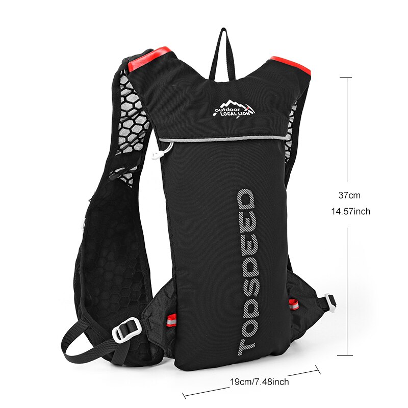 5L Camping Hydration Backpack,Hiking Water Bladder Backpack for men women,Jogging Running rucksack no include 2L Water Bag