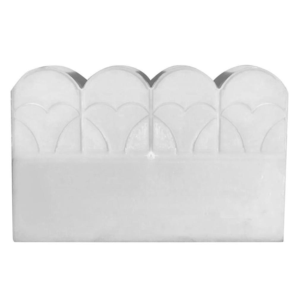 Antique Fence Path Mold Courtyard Garden Concrete Mould Decor Flower Pool Brick Mold Flower Pool Brick Plastic Mold for Garden: Default Title