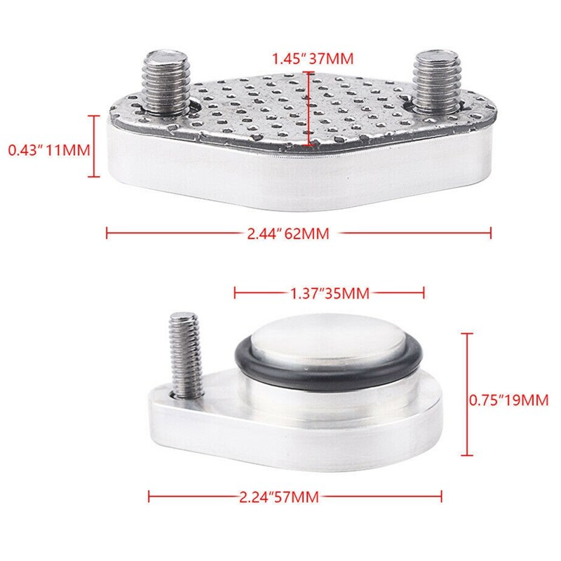 EGR Delete Plug Intake Exhaust Block Off Plate Kit Fit for Chevrolet LS Truck Grandado