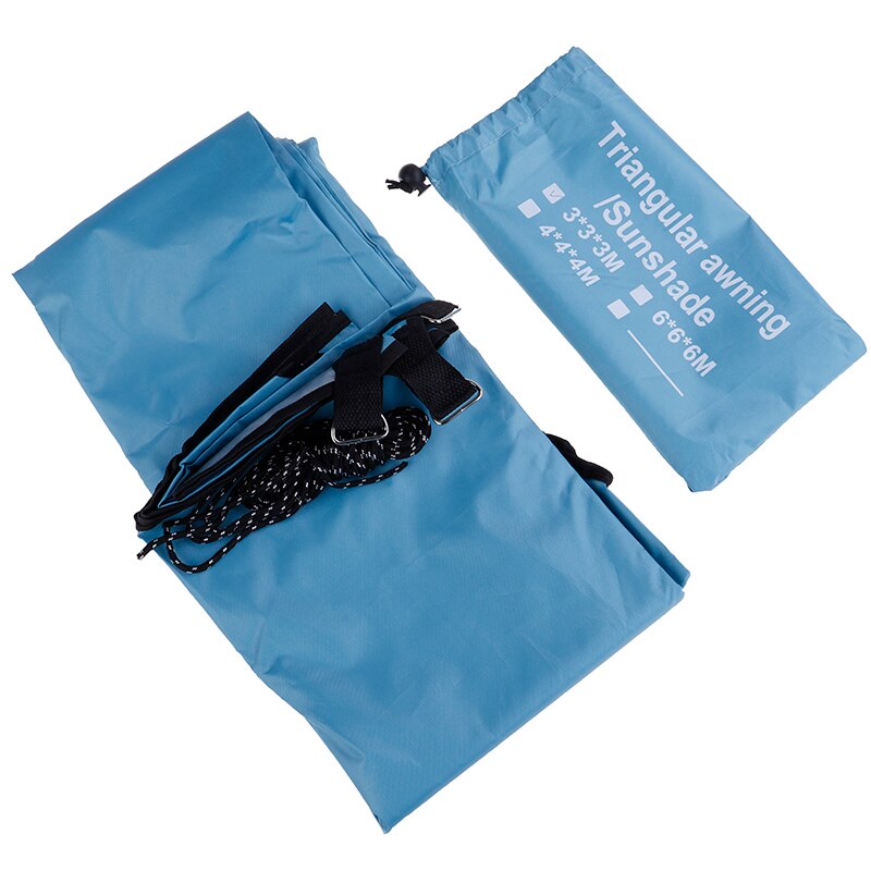 Home Outdoor Waterproof Shading Courtyard Balcony Carport Awnings Triangular UV Waterproof Cloth Square Triangles