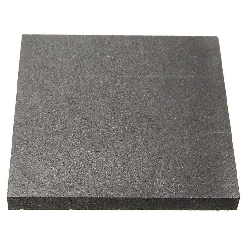 100*100*10mm 99.9%Pure Graphite Block Electrode Rectangle Plate CNIM