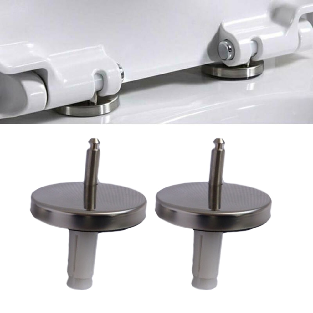 1 Pair Top Fix WC Toilet Seat Hinge Fittings Quick Release Hinges Replacement Hinges Fittings Arrivals