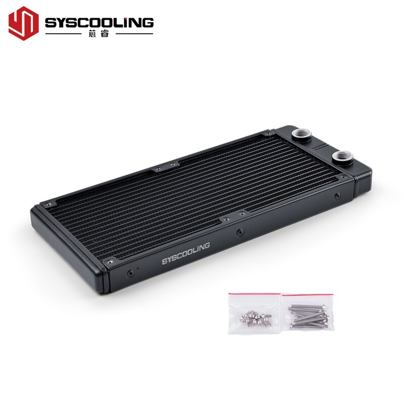 Syscooling 240mm radiator AS240-T 22mm thickness aluminum radiator water cooling radiator
