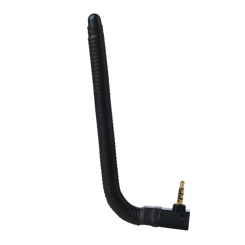 3.5Mm Mobiele Telefoon Signaal Verbeterde Externe Antenne 6DBI Draadloze Tv Stick Mobiele Telefoon Headset Poort Zwart Externe Antenne