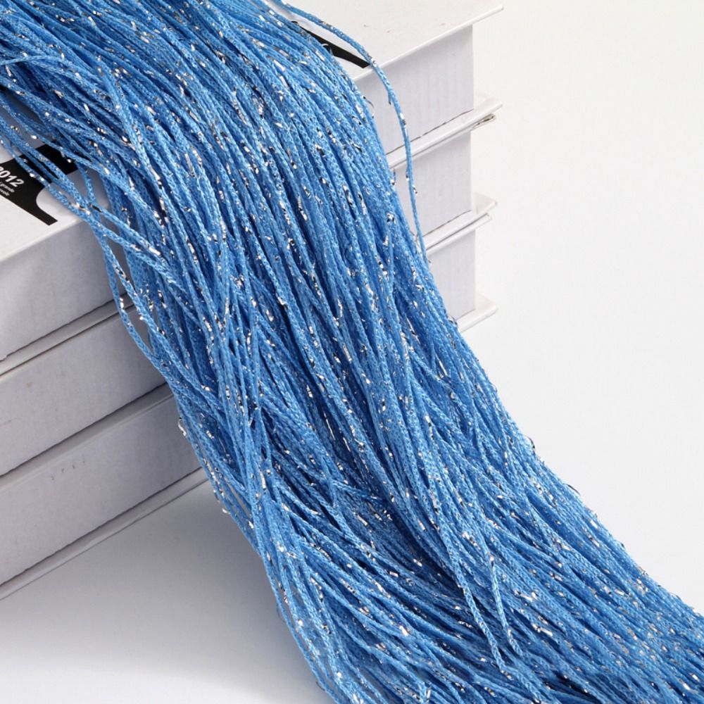 Brokatowe zasłona sznurkowa wiszące z koralikami zasłony frędzle drzwi ekran przeciw muchom ekran panelowy parawan robić pokoju siatka zasłony okienne dekoracja domu: Złota