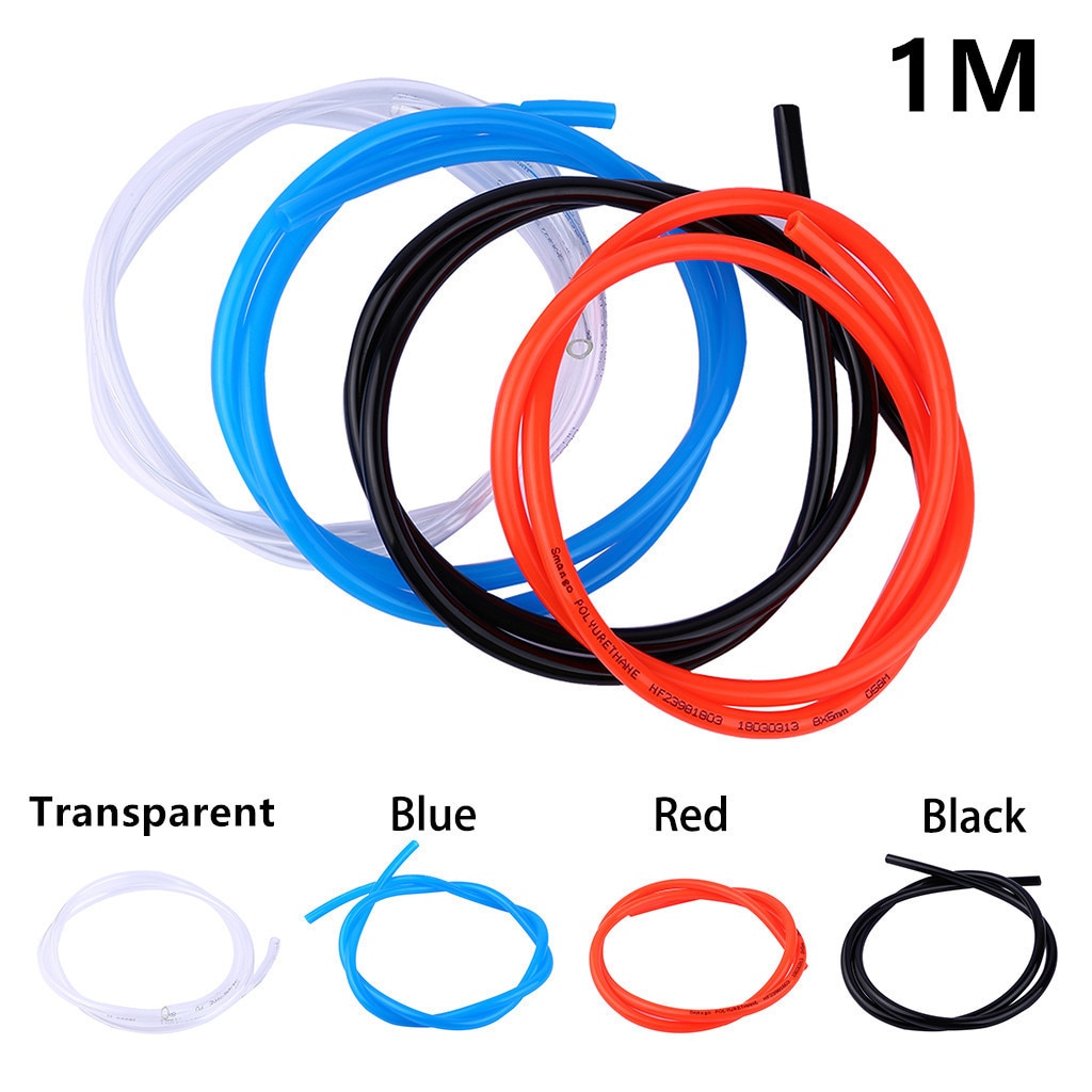 1M Polyurethane Fuel Pipe Tubing Petrol Line Unleaded Motorcycle Fuel Gas Oil Tube Hose Petrol Pipe Gasoline #30