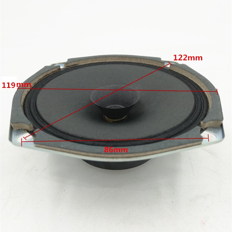 I klucz kup 2 szt. 4.75 cala 8 om 119 MM papierowy stożek głośnik niskotonowy pełna częstotliwość głośniki 4.5 cala strona główna multimedialny wokalny głośnik basowy