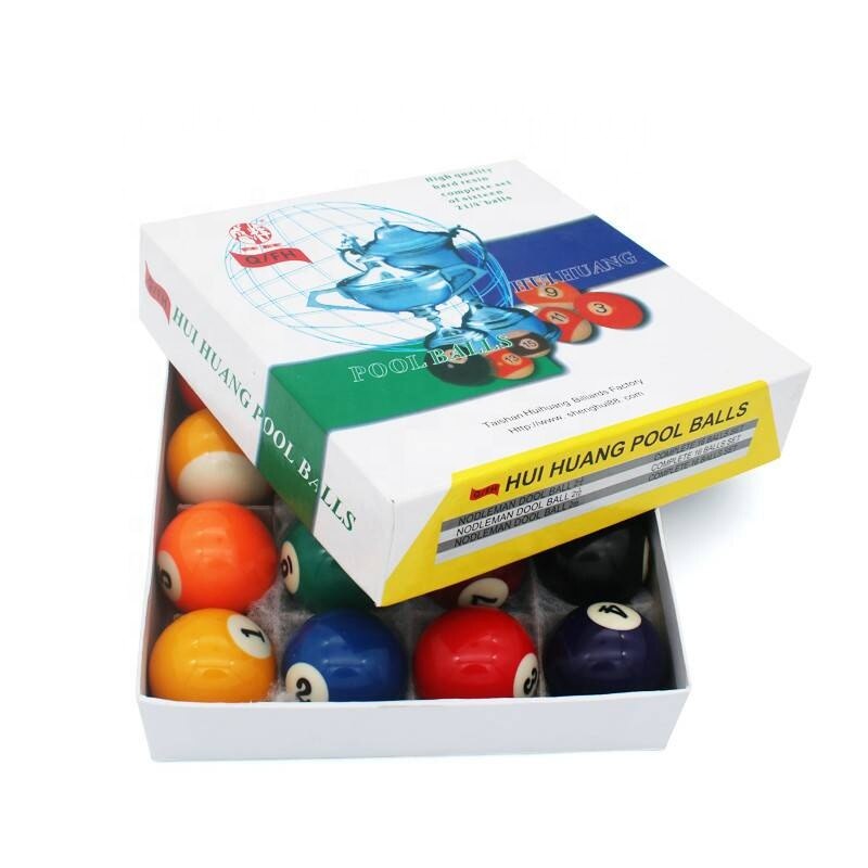 Verkoop Harde Hars Complete Set Van Zestien 2-1/4 'Pool Ballen