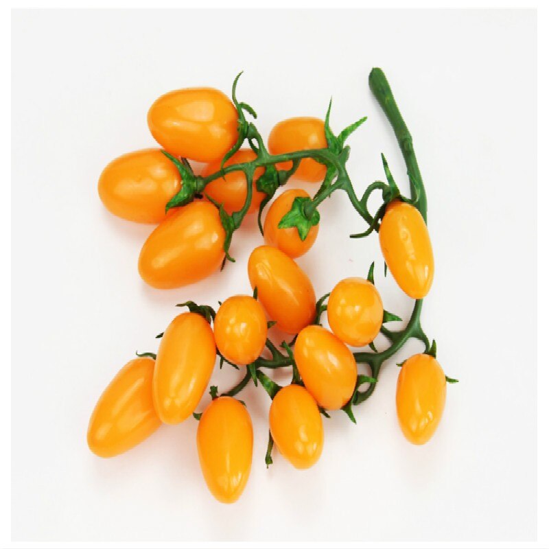 Artificial Decorations Fruits Simulation Litchi Longan Bayberry Orange String Tomatoes Model Party Decoration Miniatures Props