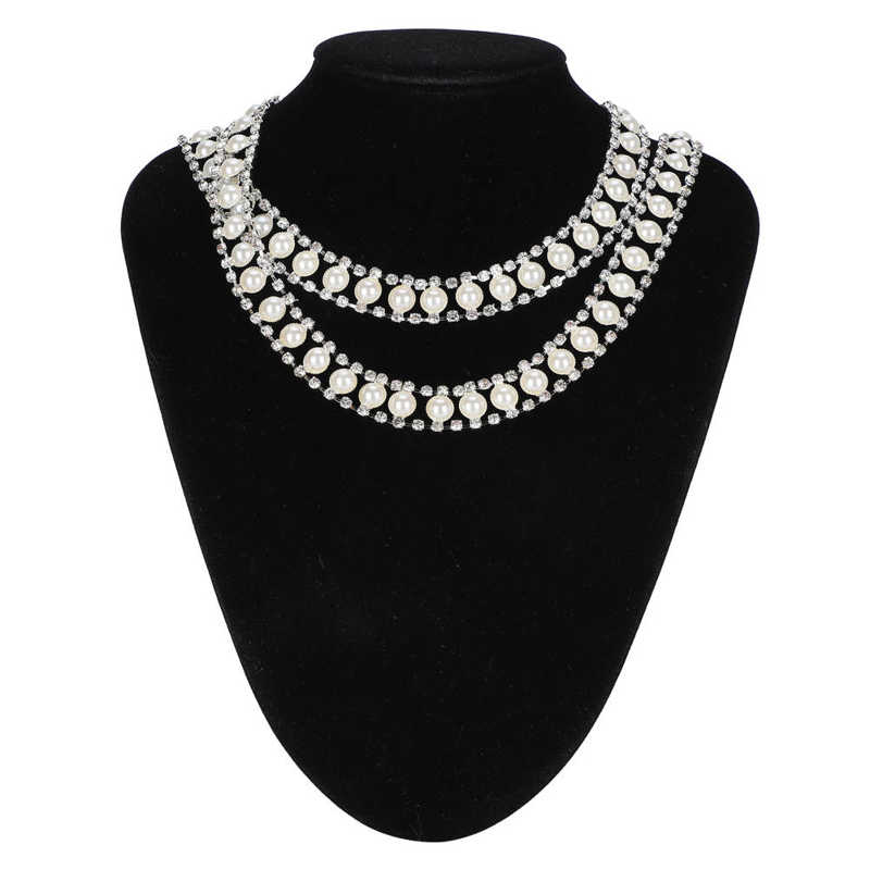 Duurzaam Praktische Uitstekende Afwerking Steentjes Ketting Strass Voor Vrouw Diy