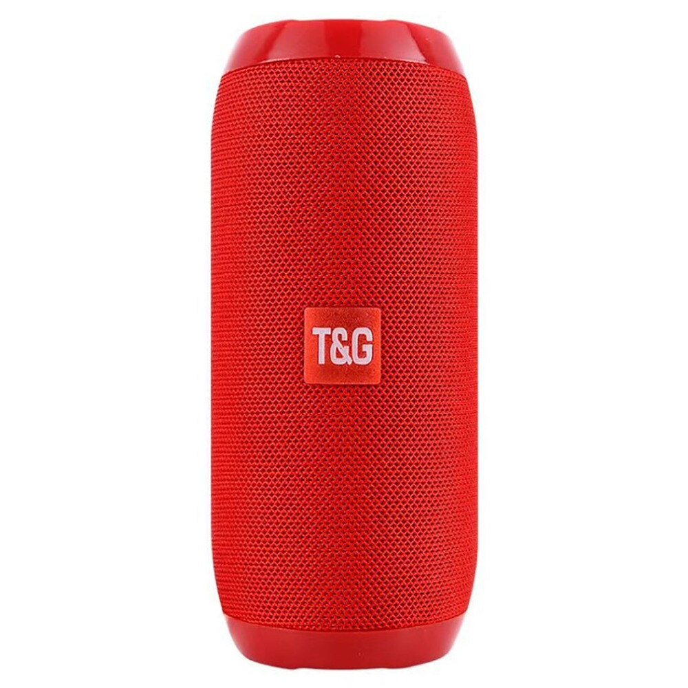 TG113 Bluetooth Speaker Portable Speaker Wireless Outdoor Sports Waterproof Subwoofer Audio Stereo Music Surround Sound: TG117 Red