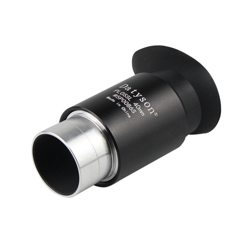 Datyson Astronomical Telescope Accessories 48 Degree 1.25 Inch 31.7mm PLOSSL PL40mm Eyepiece Angled Eye Patch Version