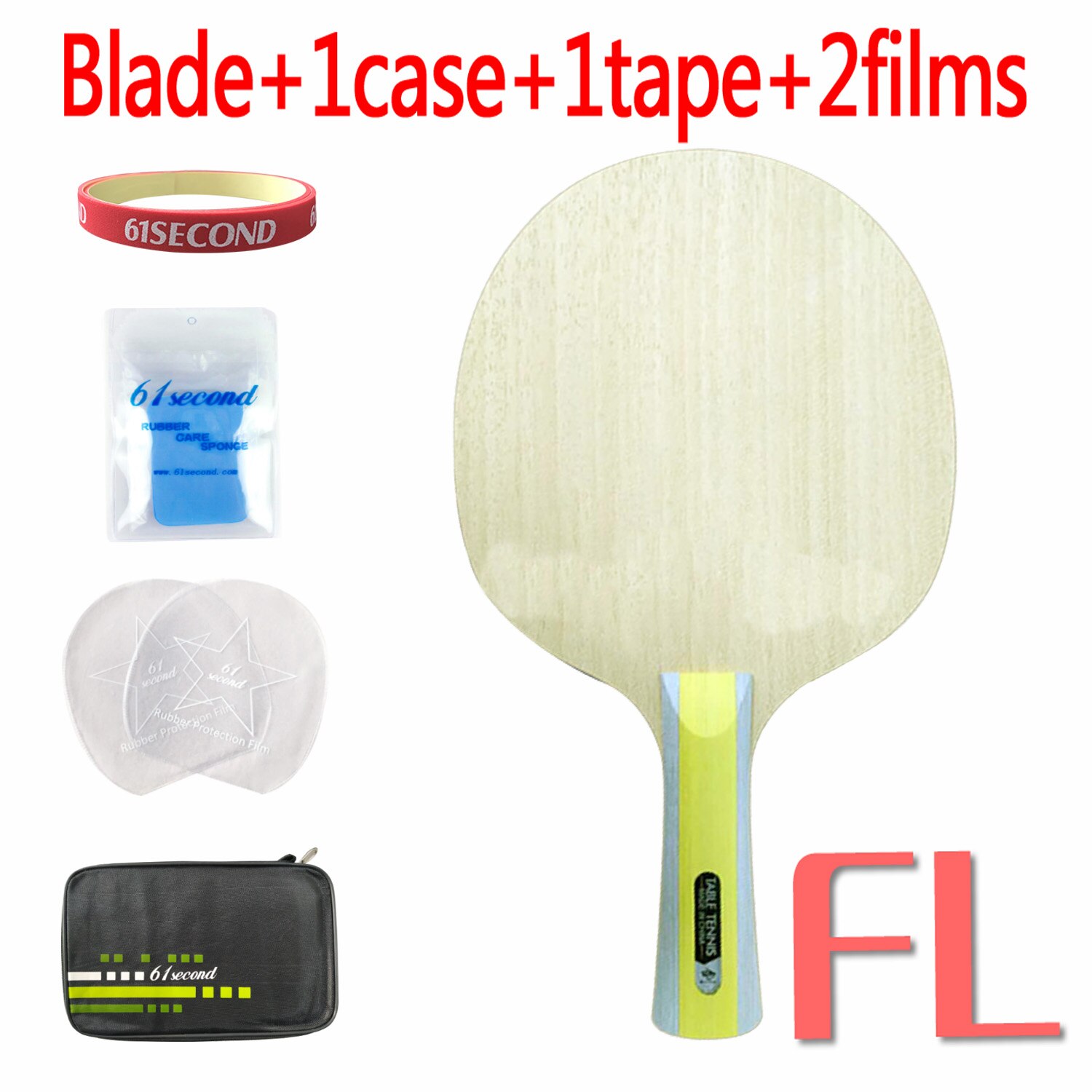 SWORD Allround Table Tennis Blade (5 Ply Wood) SWORD Racket Original SWORD Ping Pong Bat / Paddle: FL with FM case