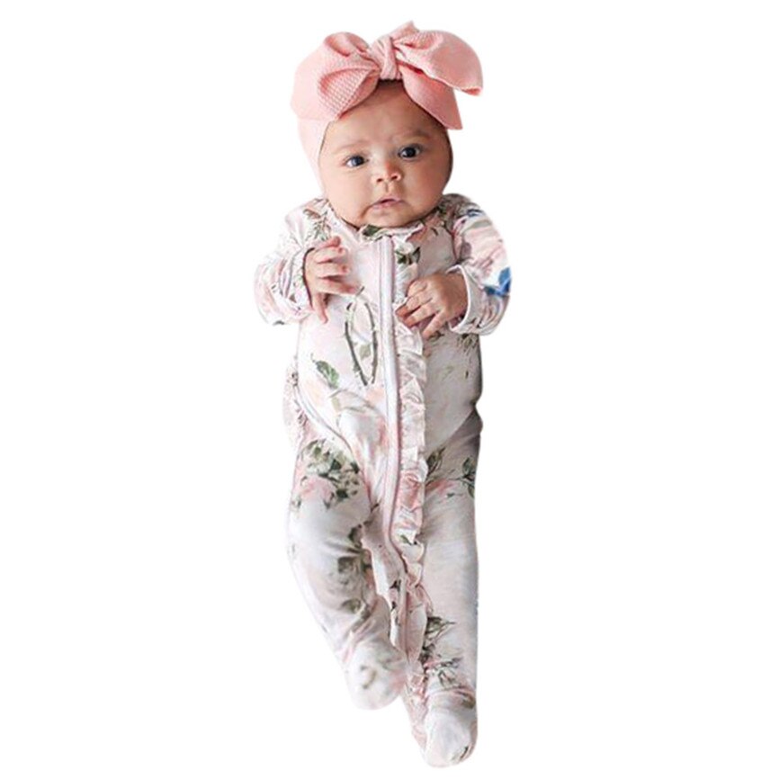 Haar Accessoires Hoofdband 3Pcs Kids Afdrukken Bloemen Hoofdband Meisjes Baby Elastische Strik Accessoires Haarband Set