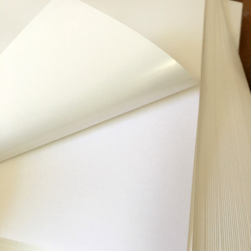 50 Sheet Printable Polypropylene Sticker Paper for Inkjet Printer Glossy White Waterproof - A4 Size 8.5 Inch X 11 Inch