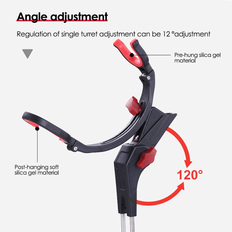 360 Degree Adjustable Fishing Pole Holder Universal Fishing Rods Fix Pole Holder Sea Lake Fishing Rod Stand Fishing Accessories
