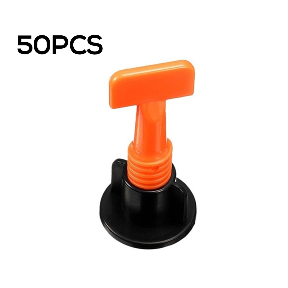 50pcs Level Wedges Alignment Tile Spacers Kit For Flooring Wall Tile Leveling System Leveler Positioning Locator Spacers Plier