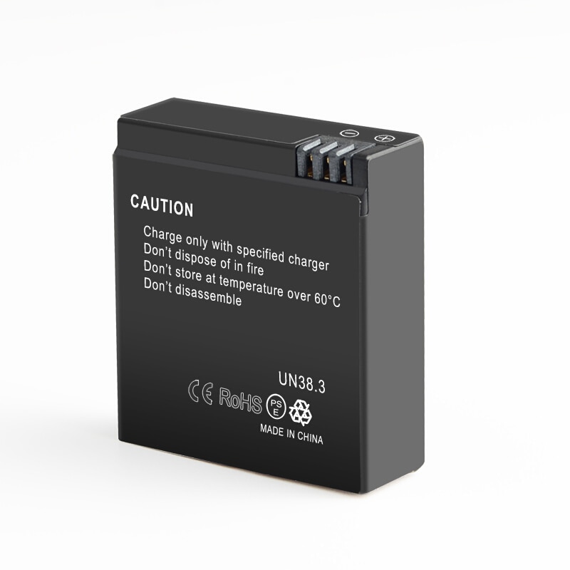 Sjcam  sj6 legende batteri 1000 mah li-ion tilleggsutstyr oppladbart batteri til originalt  sj6 actioin kamera tilbehør