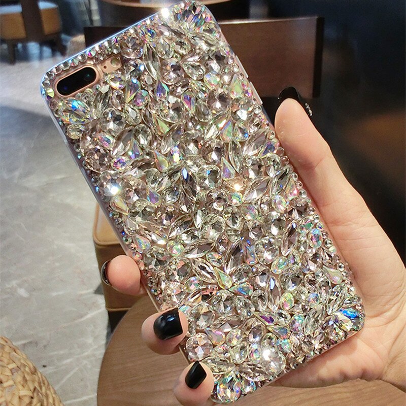 Funda de diamante de cristal superbrillante para Samsung, S8, S9, S10 PLUS, S10, Note 9, Note 8, 9, diamantes de imitación: For Galaxy Note9