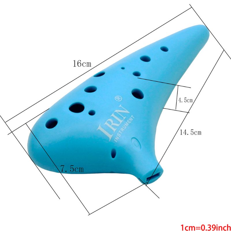 1 ensemble 12 trous C Ocarina bleu/vert/Ged/jaune + ensemble National à vent Instrument de musique 4 couleurs